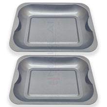 Load image into Gallery viewer, Multi-Pack Carbon Steel Grey Roasting Trays, Oven Roaster Pans
