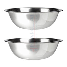Load image into Gallery viewer, Stainless Steel Mixing Bowls - Easy-Grip Mixing Bowls for Baking, Cooking, Salad & Food Prep - Small, Medium and Large