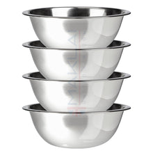 Load image into Gallery viewer, Stainless Steel Mixing Bowls - Easy-Grip Mixing Bowls for Baking, Cooking, Salad & Food Prep - Small, Medium and Large
