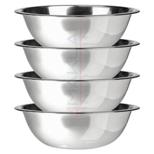 Load image into Gallery viewer, Stainless Steel Mixing Bowls - Easy-Grip Mixing Bowls for Baking, Cooking, Salad & Food Prep - Small, Medium and Large