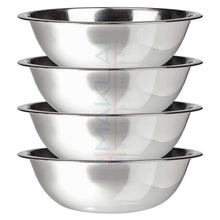 Load image into Gallery viewer, Stainless Steel Mixing Bowls - Easy-Grip Mixing Bowls for Baking, Cooking, Salad & Food Prep - Small, Medium and Large