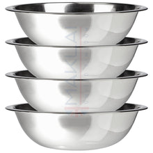 Load image into Gallery viewer, Stainless Steel Mixing Bowls - Easy-Grip Mixing Bowls for Baking, Cooking, Salad & Food Prep - Small, Medium and Large