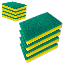 Load image into Gallery viewer, Heavy Duty Large Scrub Sponges 16 x 11 x 2.8cm, Multi-Purpose for Kitchen, Bathroom, and Commercial use
