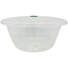 Load image into Gallery viewer, Large 30cm Plastic Bowl with Lid, BPA Free. 7 Litre Microwave Container, Dishwasher and Freezer Safe