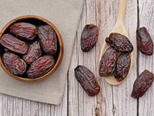 Load image into Gallery viewer, Fresh &amp; Juicy Medjool Dates from Jericho Palestine, 2023 Harvest, Free from Additives, Sugar, Preservatives, Palestinian Dates
