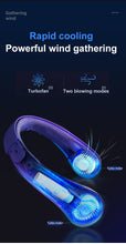 Load image into Gallery viewer, F860A Portable Neck Fan with 3 Speeds &amp; 360° Cooling Airflow, 2000mAh Rechargeable
