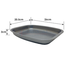 Load image into Gallery viewer, Multi-Pack Carbon Steel Grey Roasting Trays, Oven Roaster Pans
