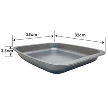 Load image into Gallery viewer, Multi-Pack Carbon Steel Grey Roasting Trays, Oven Roaster Pans
