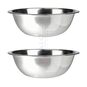 Stainless Steel Mixing Bowls - Easy-Grip Mixing Bowls for Baking, Cooking, Salad & Food Prep - Small, Medium and Large