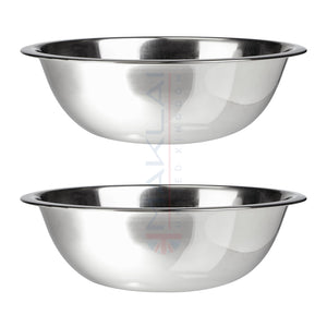 Stainless Steel Mixing Bowls - Easy-Grip Mixing Bowls for Baking, Cooking, Salad & Food Prep - Small, Medium and Large