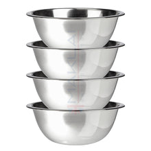 Load image into Gallery viewer, Stainless Steel Mixing Bowls - Easy-Grip Mixing Bowls for Baking, Cooking, Salad &amp; Food Prep - Small, Medium and Large
