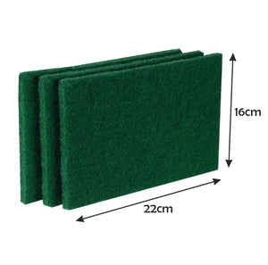 Heavy Duty Large Scouring Pads 16 x 22cm, Multi-Purpose for Kitchen and Bathroom