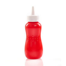 Load image into Gallery viewer, Squeezy Sauce Bottles with Twist Nozzle Cap, Food Grade Plastic Squeeze Condiment Bottle Set
