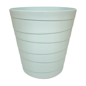 Pastel Colours Plastic Waste Paper Basket Bin Modern Step Design Trash Can for Kitchen, Bathroom, Office