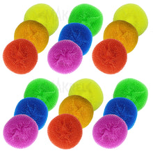 Load image into Gallery viewer, Non-Scratch Round Plastic Scourers, Multi-Purpose Scouring Pads for Kitchen and Bathroom
