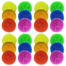 Load image into Gallery viewer, Non-Scratch Round Plastic Scourers, Multi-Purpose Scouring Pads for Kitchen and Bathroom
