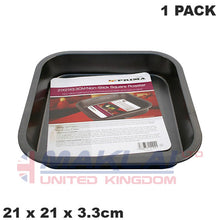 Load image into Gallery viewer, Prima Non Stick Carbon Steel Small Square Cake Pan
