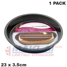 Load image into Gallery viewer, Prima Non Stick Carbon Steel Small Round Cake Pan

