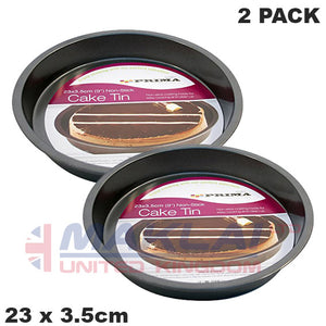 Prima Non Stick Carbon Steel Small Round Cake Pan