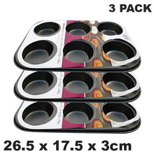 Load image into Gallery viewer, Prima Non Stick Carbon Steel 6 Muffin Pan
