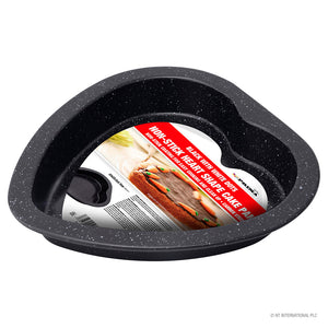 Prima Non Stick Speckled Carbon Steel Heart Shaped Cake Pan