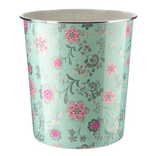 Load image into Gallery viewer, 7.7L Floral Plastic Waste Paper Dust Bin
