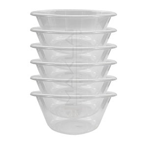 Multi Size Plastic Mixing Bowls, BPA Free. Microwave, Dishwasher and Freezer Safe.